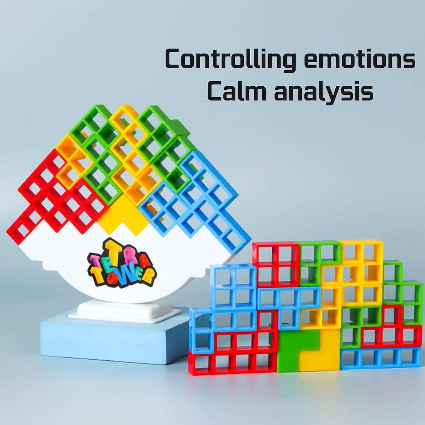 Jeu d’équilibre 48 blocs empilables