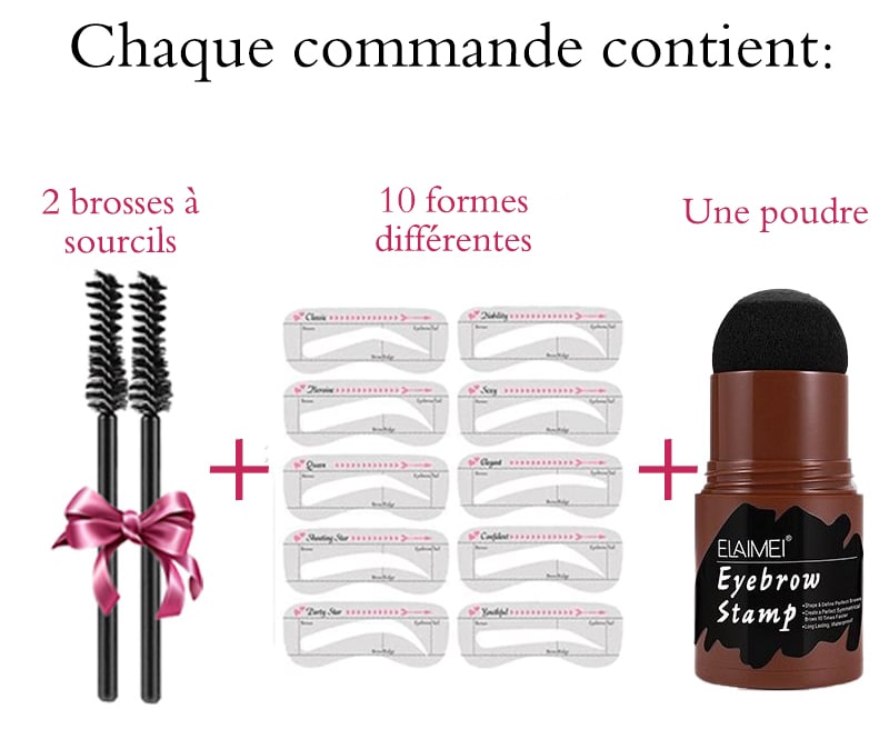 Tampon à sourcils