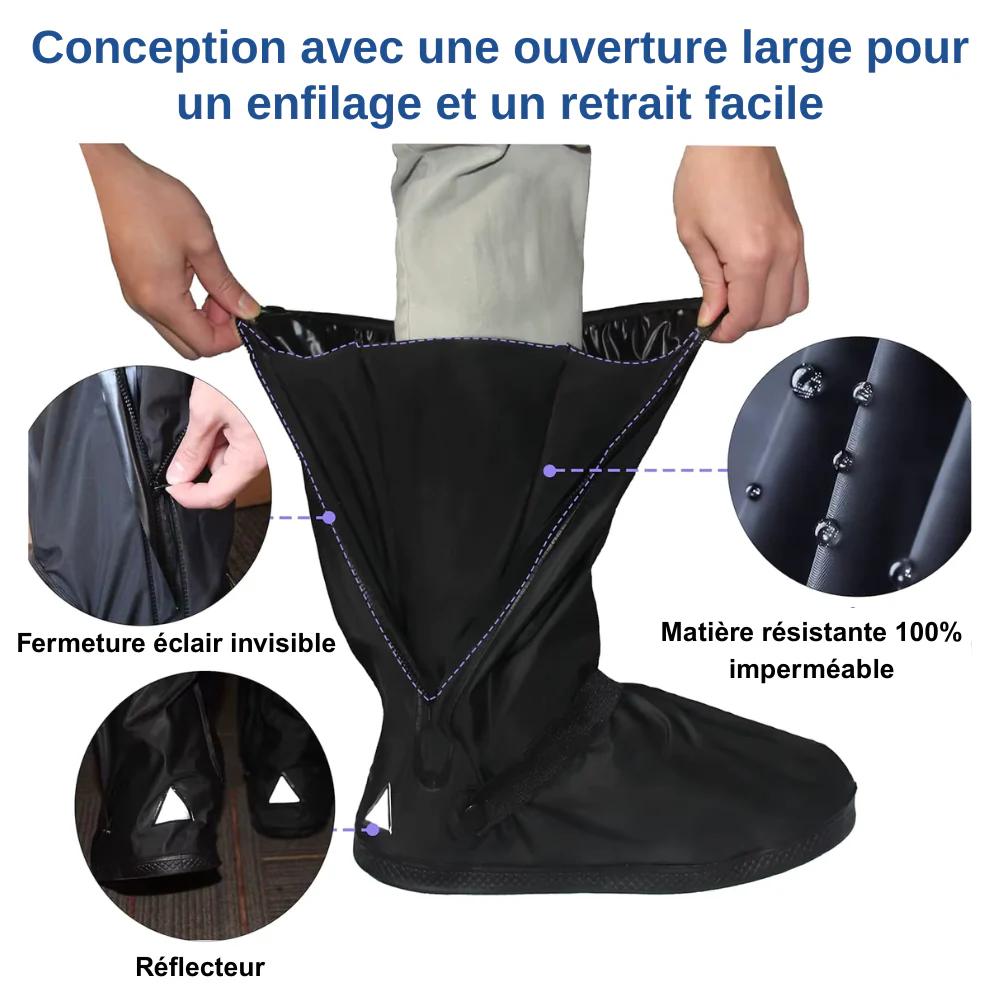 Couvre-chaussures imperméables