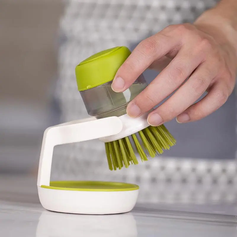 Brosse à Vaisselle avec Distributeur de Savon