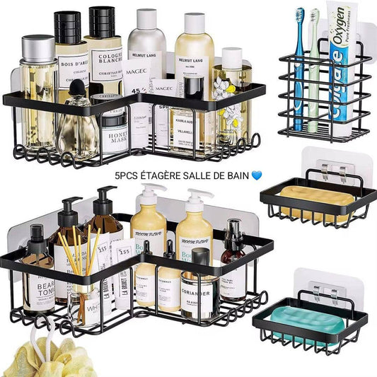 Etagère Salle de Bain -5 pièces