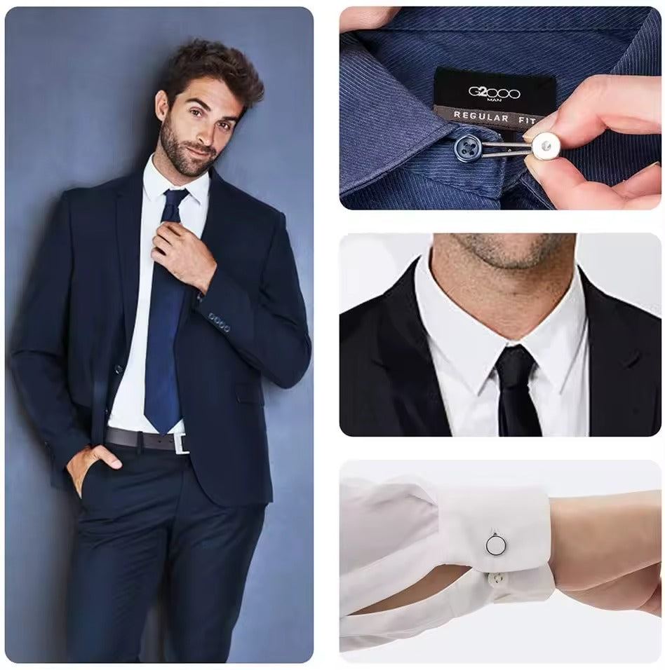 Extenseurs de Col de Chemise – Lot de 10 | Confort Immédiat