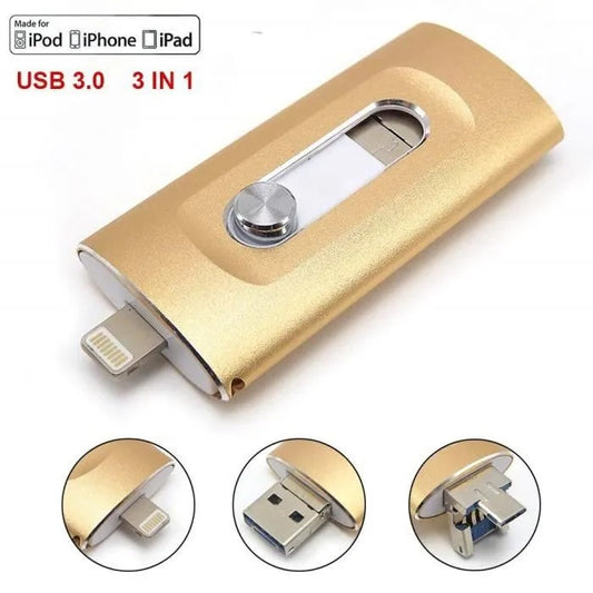 Clé USB 4 en 1 - 128 Giga