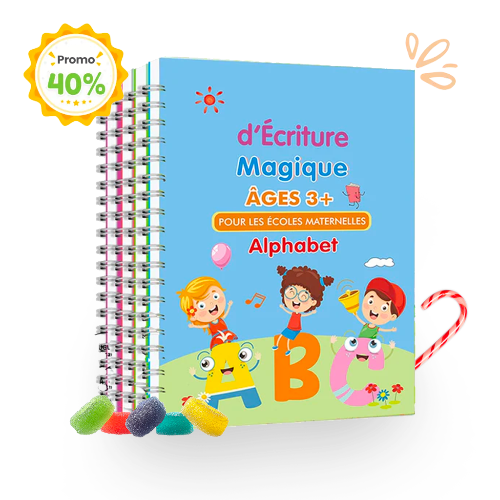 Pack de Cahier magique réutilisable